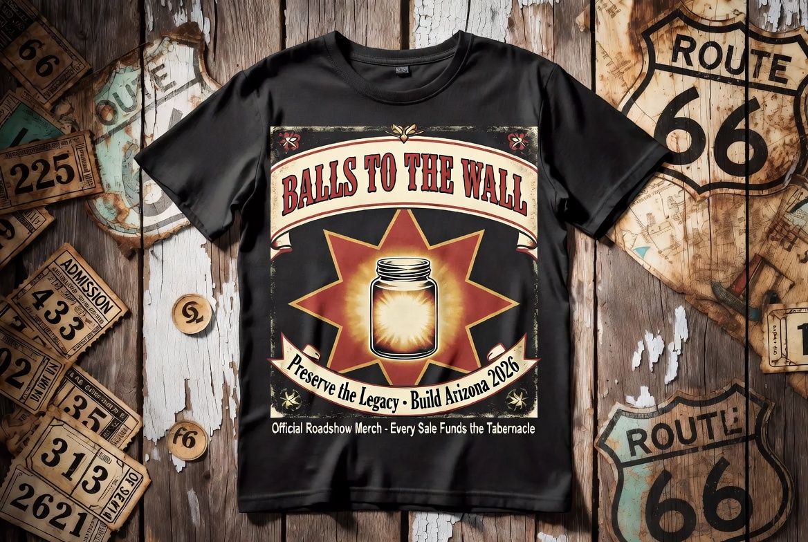 Balls to the Wall shirt, black